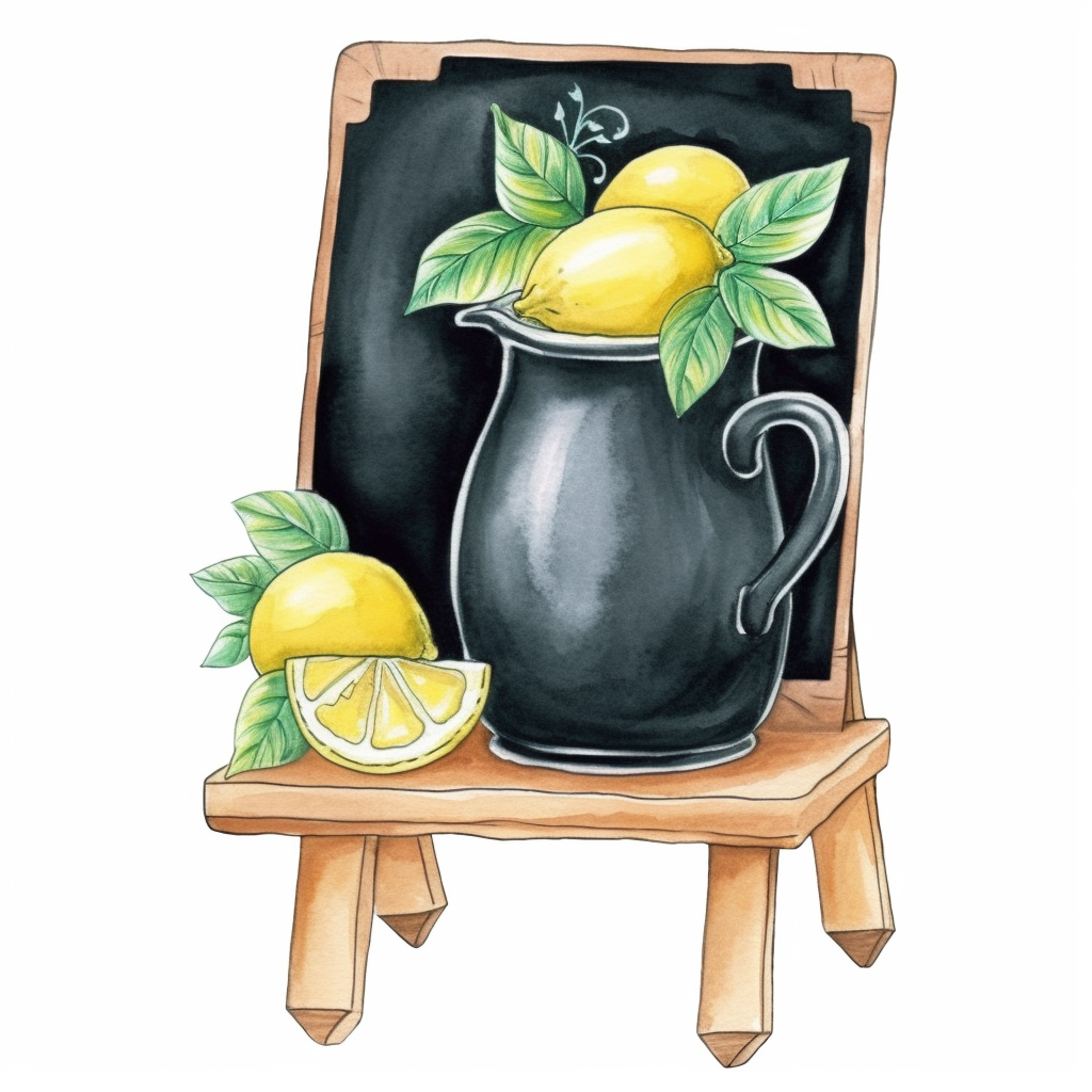 art easel clipart