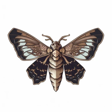 last of us inspired Moth ready for clipart