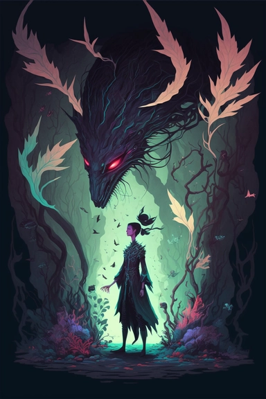 in the style of Ryo Takemasa, xuan loc xuan, peter mohrbacher, separated isolated single of Complex subterranean centipede king, colorful, black background, magical, fantasy, vector, clipart, elaborate, ultra-detailed, best quality, well composed, vibrant color tone, trending on artstation, elaborate, cinematic lighting, vibrant colors, high definition