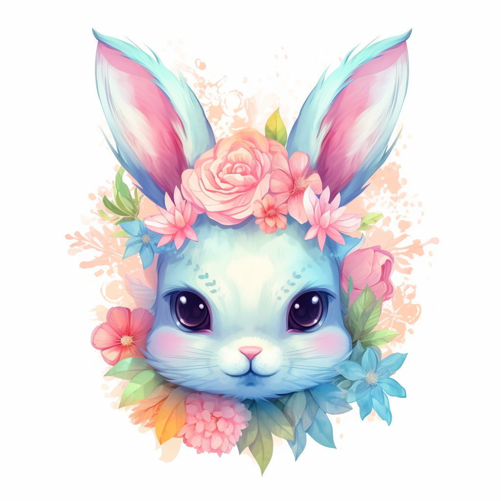 cartoon bunny cliparts