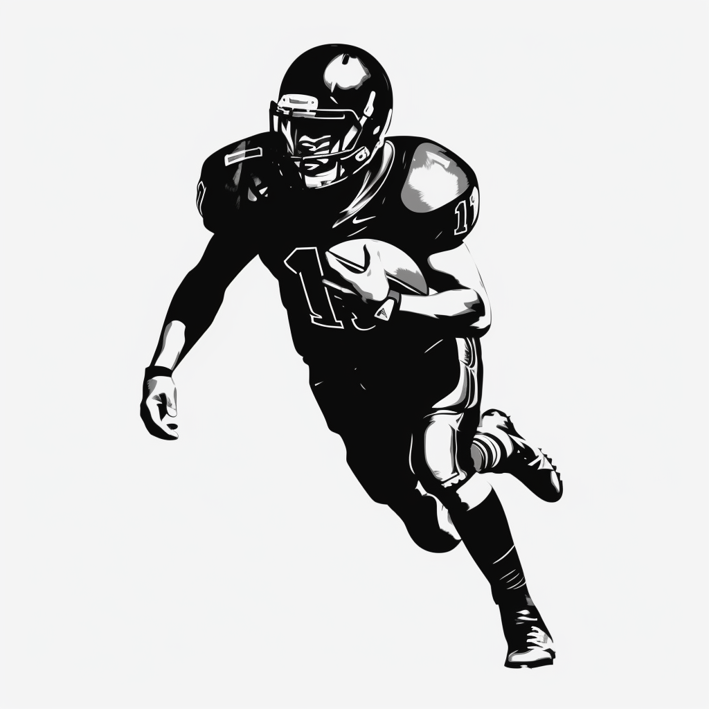 american football clipart