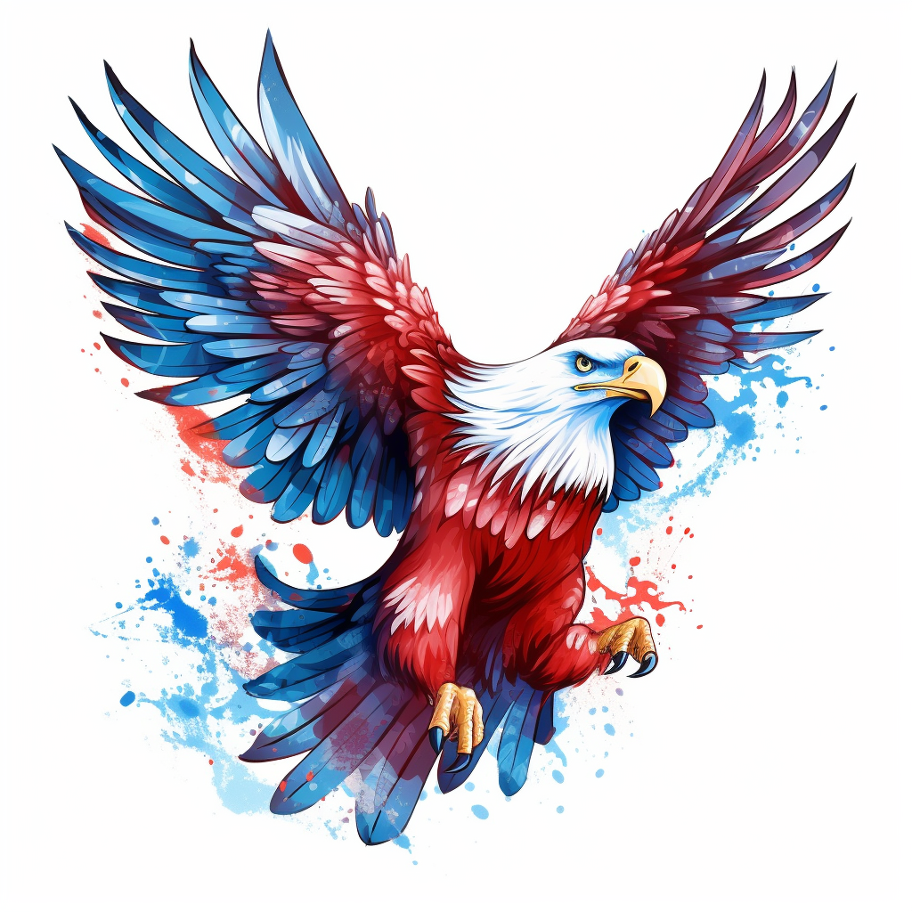 eagle blue cliparts
