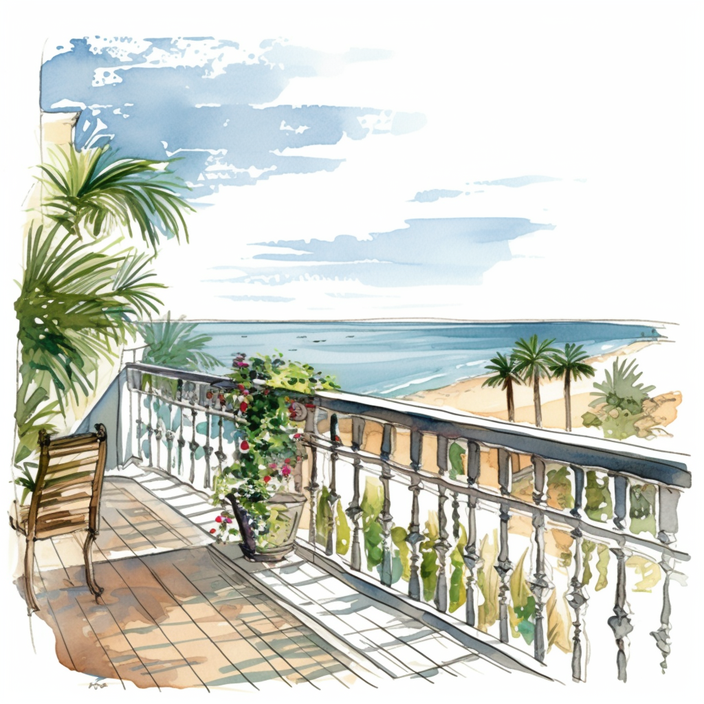 balcony cliparts