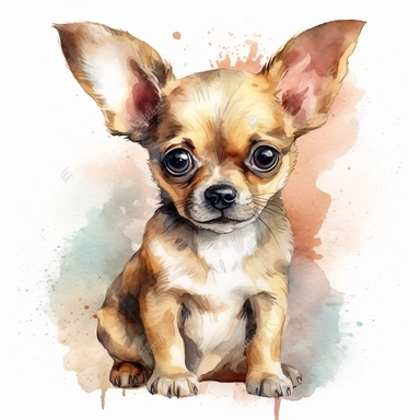 baby chihuahua clipart , original hand drawing, watercolor, understated and flawless for t shirt and cup printing, happy cute smily Basset Hound , transparent background, realistic painting, portrait without writing , style of the artwork, mood of the aartwork, vector, contour , white background, 8K quality, ultra detailed , without signature and without meaningless lines, clipart, white background, High Quality, no writting background, no writting, ultra detailed, no symbol, without logo and em
