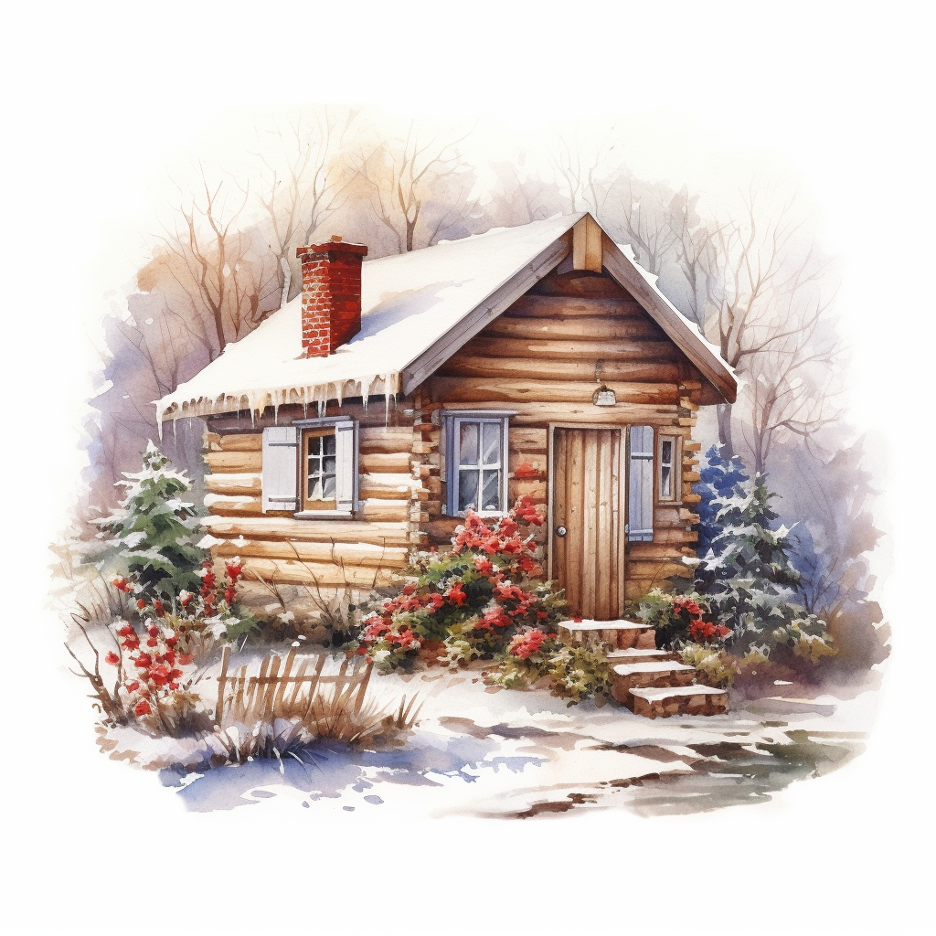 cabin clipart