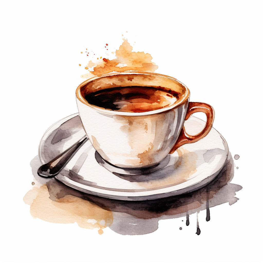 french coffee cliparts