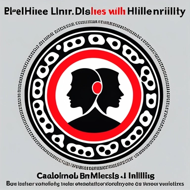 We approach them with feeling and emotions because they drive our thinking, decisions and behavior. Behind every business there is a person and a goal... that's why we build friendly and human relationships with clients by Paula Scher, clipart style, 2D, circle in the middle, white background, red black gray