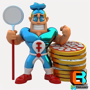 3D Cartoon in form of dietitian coin clipart mascot,transparent background, 128K,supermega pixel, insane detail, hyper detailed,huge details, UHD,8k