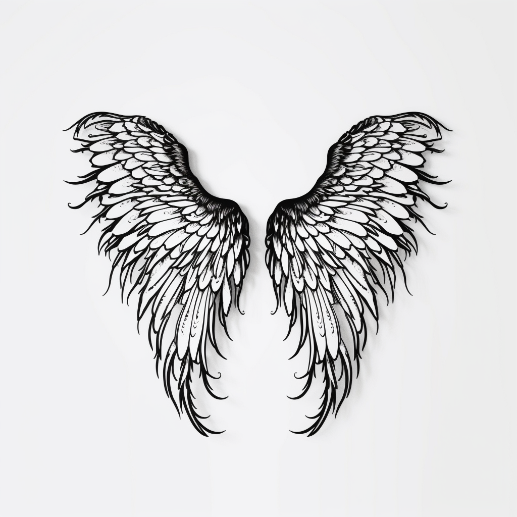 angel wings clip art