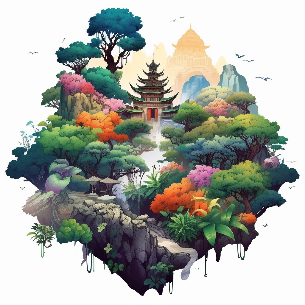 animated mountain cliparts