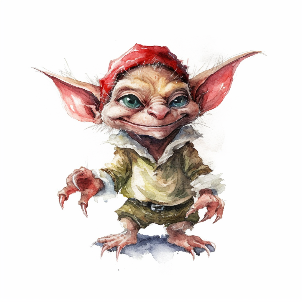 cute goblin cliparts