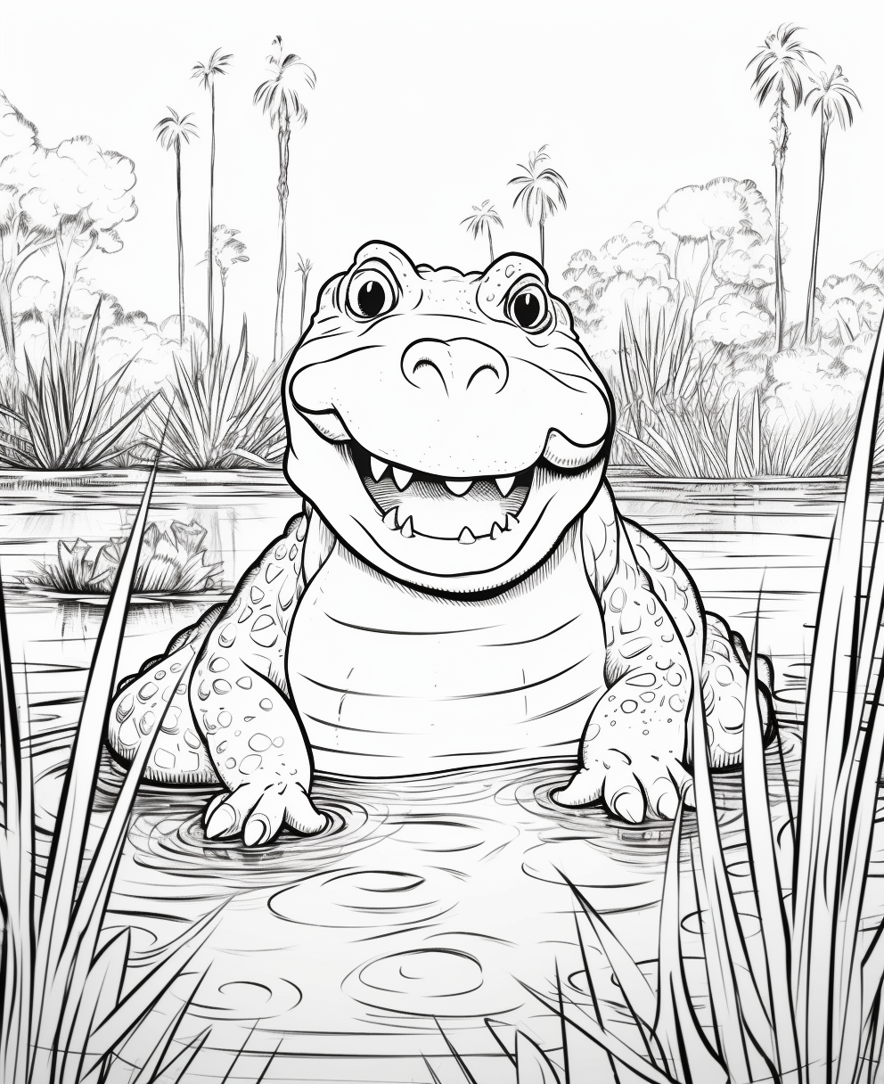 alligator clip art