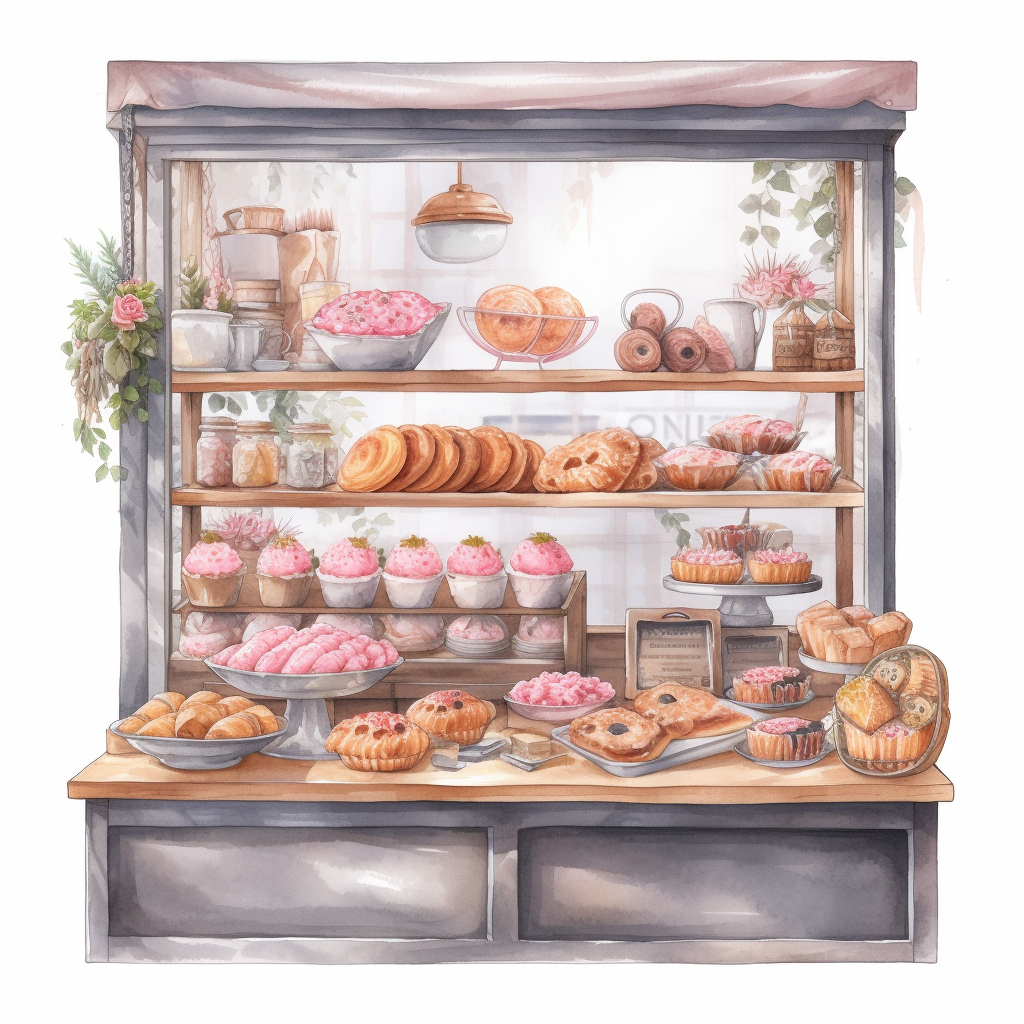 baked goods clipart