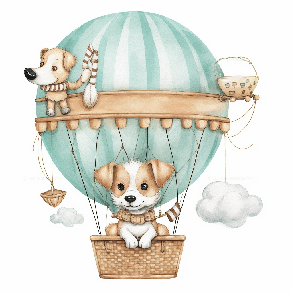 balloon dog cliparts