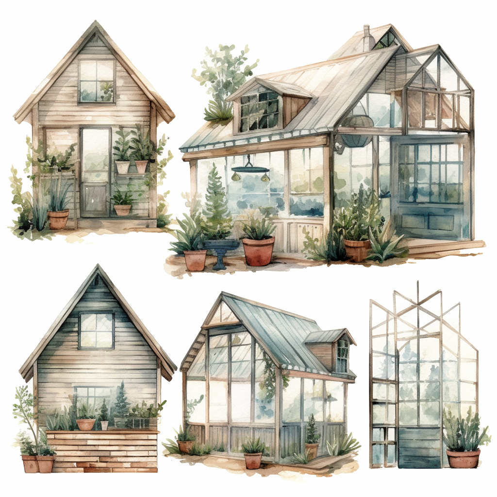 greenhouse cliparts