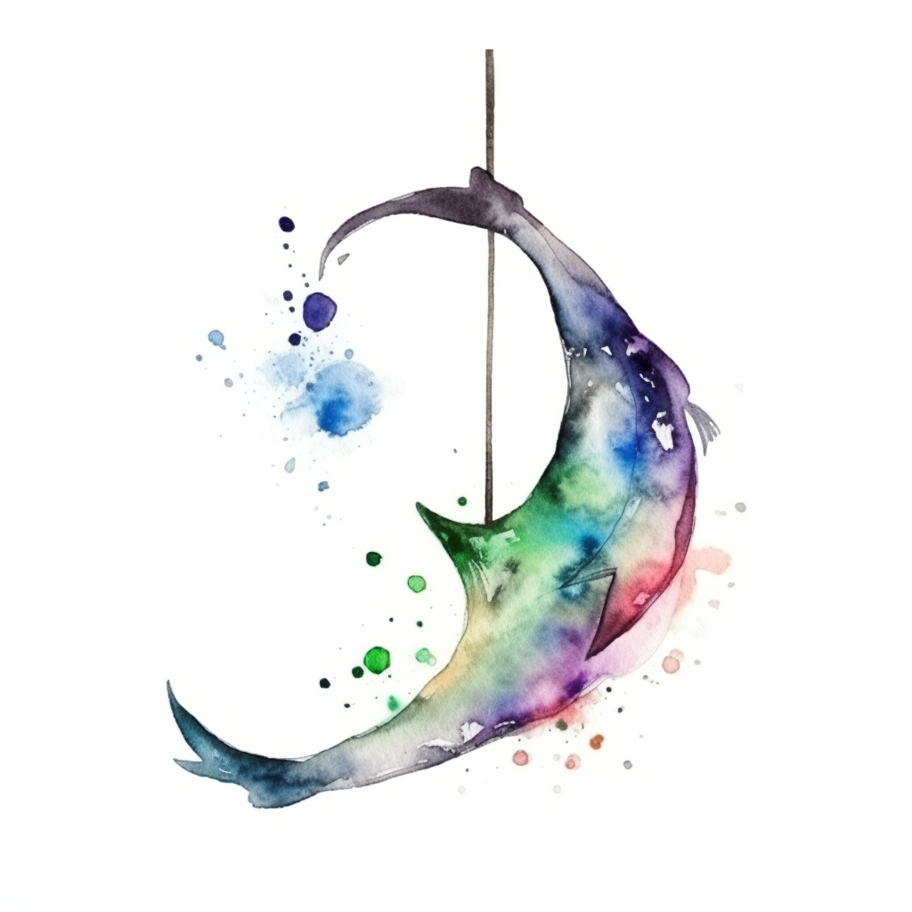 fishing hook clipart