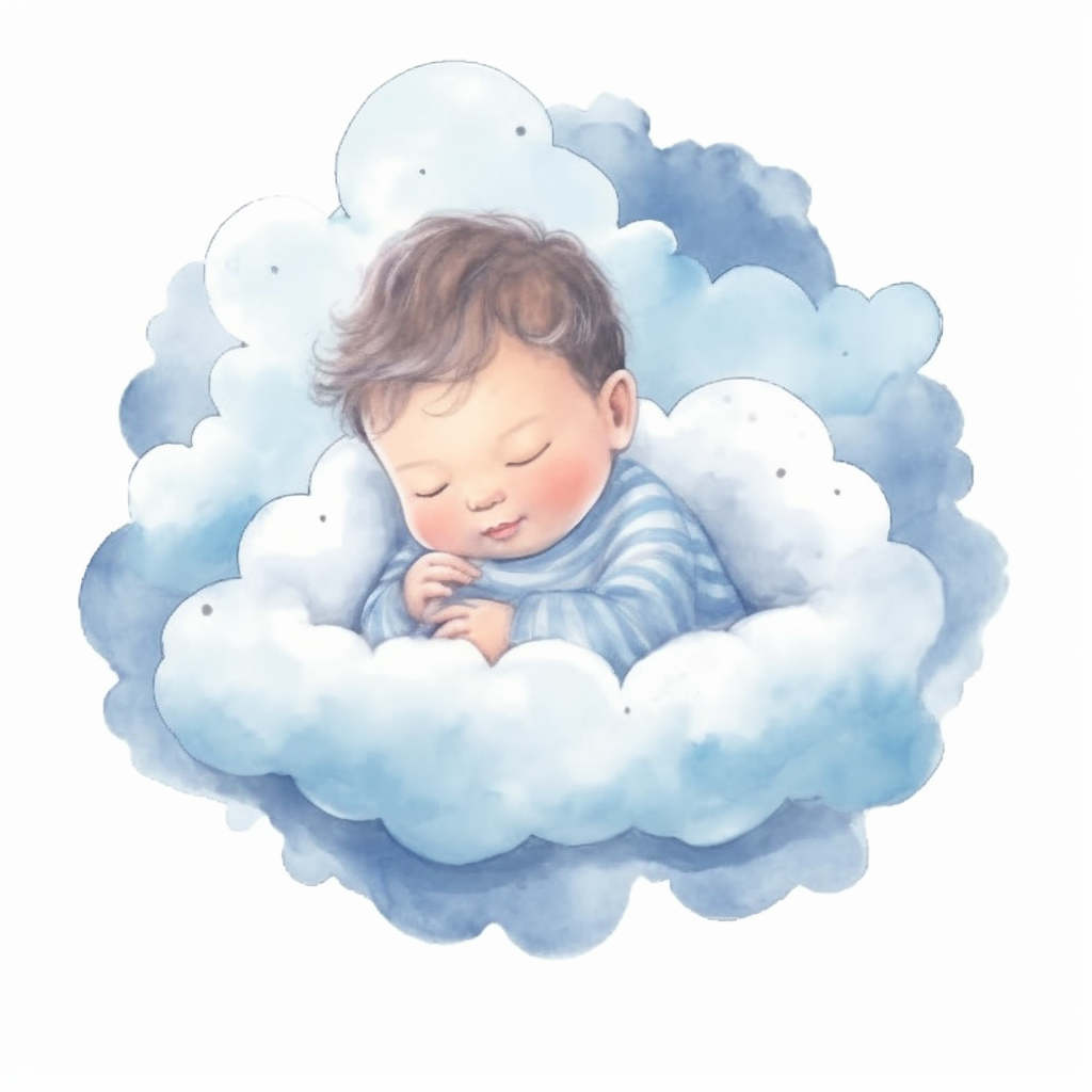 cliparts sleeping newborn