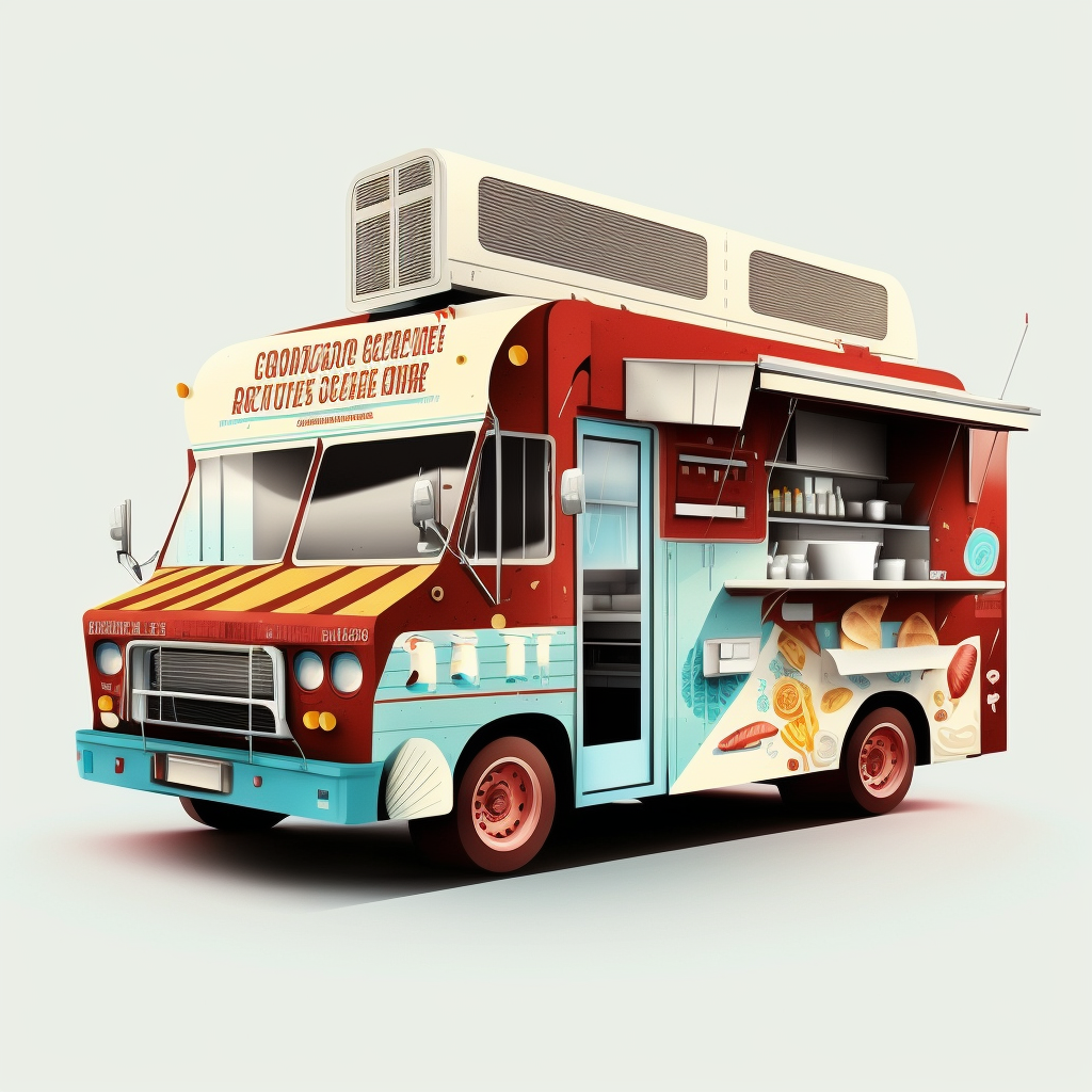 food truck cliparts