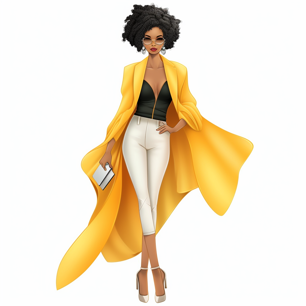 fashion model clipart
