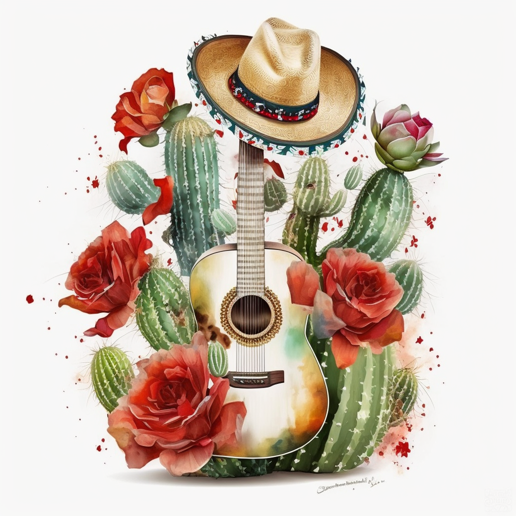 mexican cactus cliparts