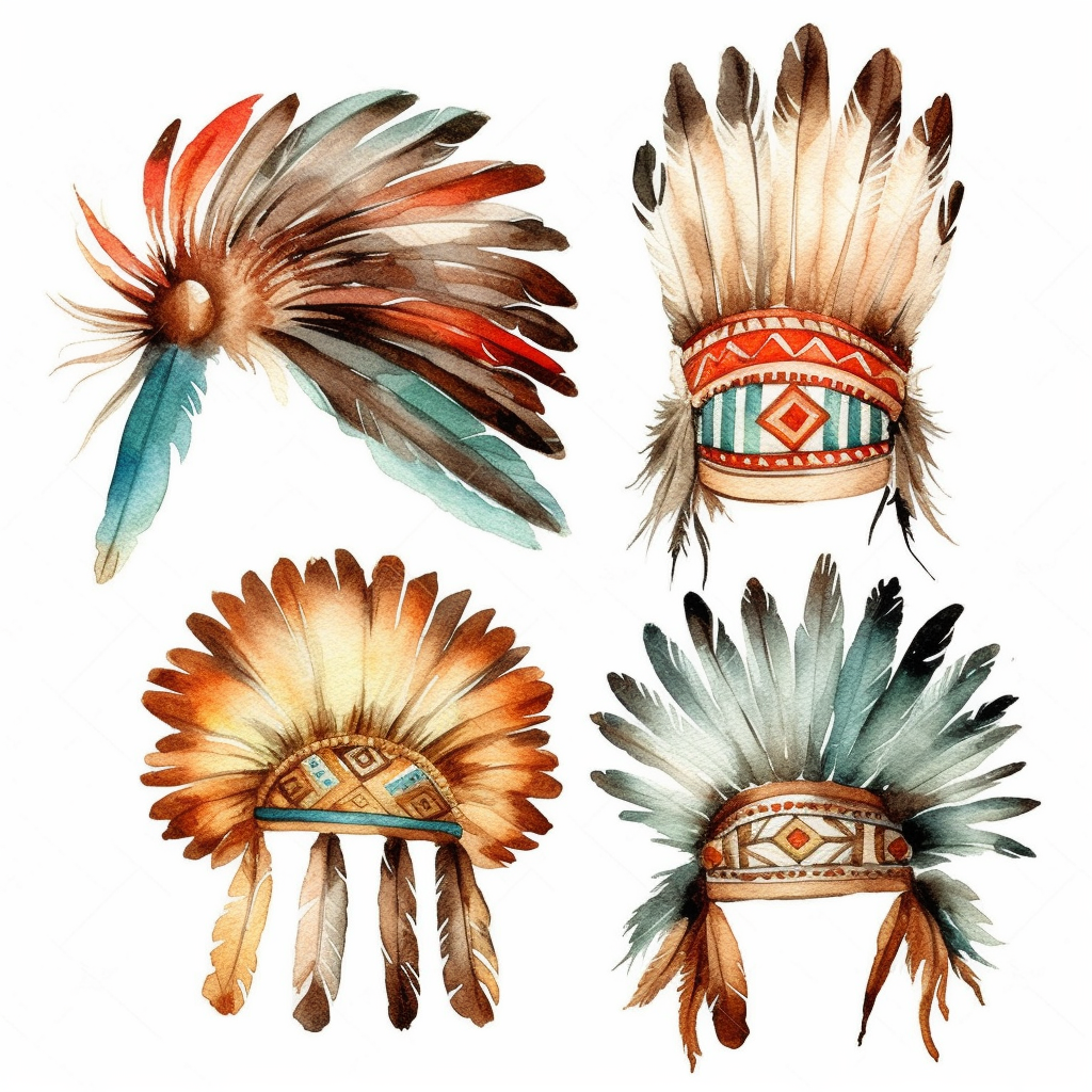 american indian cliparts