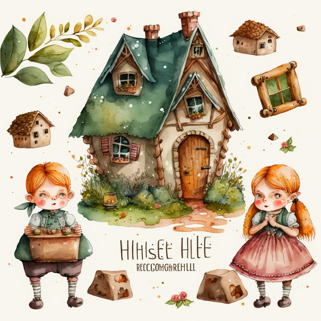 hansel and gretel clipart