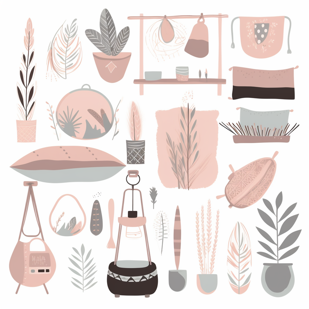 household items cliparts