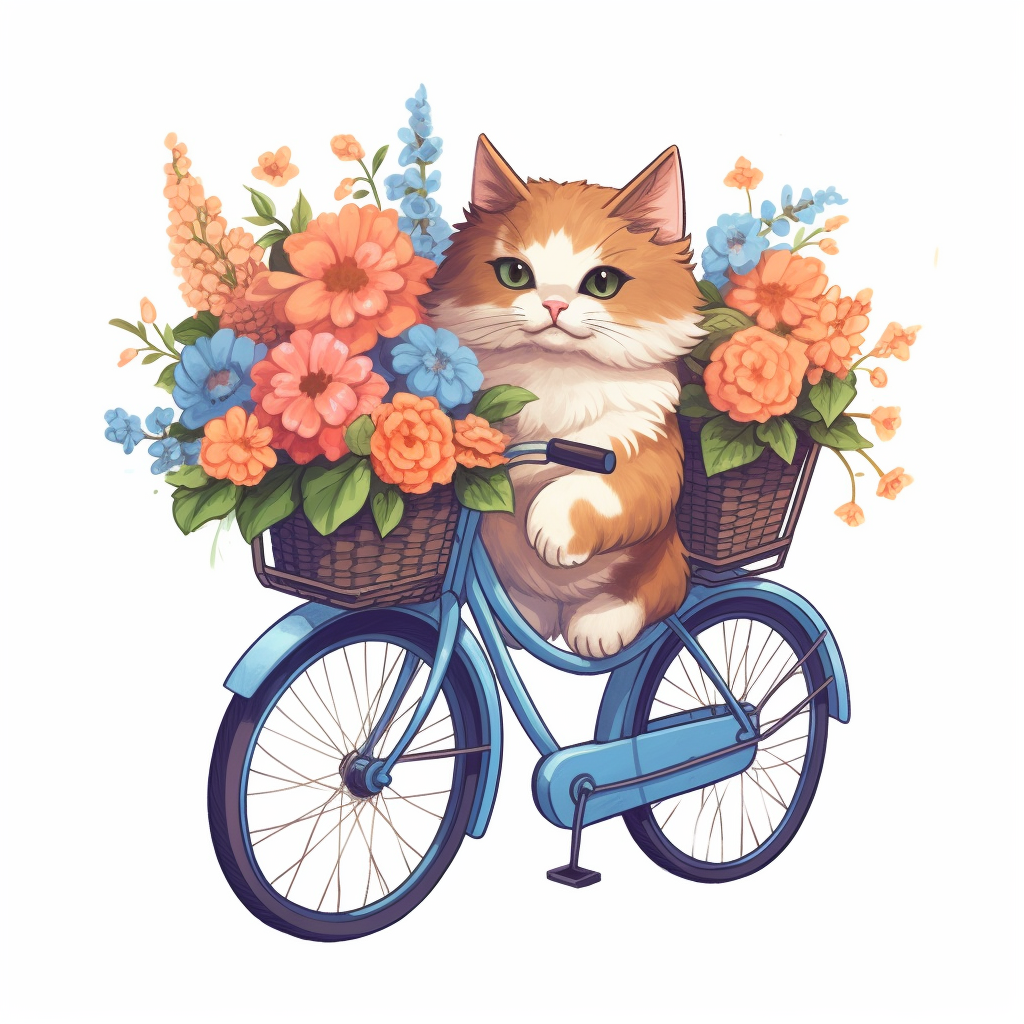 bicycle blue cliparts