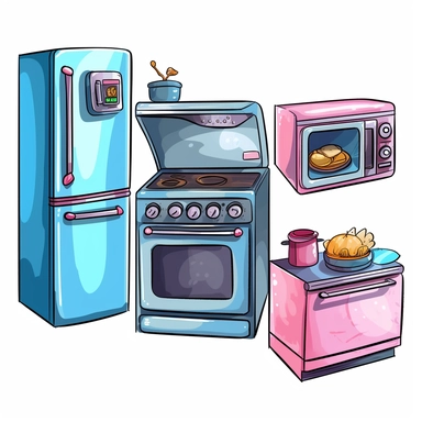clipart kitchen appliances