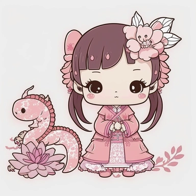 Cute Baby Pink DragonChinese Wear Chinese New Year line art clipart PNG, Clipart, Crafts Card Making Transparent