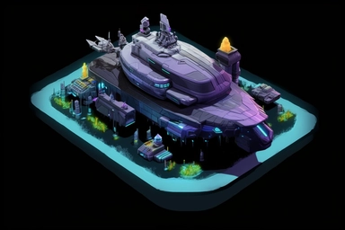 isometric game sprite, clean pixel art, clipart, futuristic family hovercraft, gaming asset, sci-fi, fun, creative, cartoon render, hyper-detailed, black background, inspired by one random famous product designer, inspired by one random famous sci-fi movie, inspired by one famous architect, inspired by one random famous artist, inspired by one famous architect