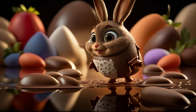 easter eggs gently sink into liquid chocolate, strawberry, chocolate bar, chocolate eggs, photo clipart, background, delicious, studio photographic light, many intricate details, harmonious composition, volumetric lighting, professional luxury food photographer, photographic lighting + f2. 8 80mm lens, lots of intricate details, canon, sharp focus, ureal photo realism, hyper-realism
