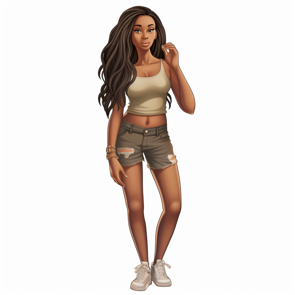 casual dress cliparts