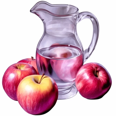 watercolor painting with a pitcher of juice, and figs png clipart, in the style of cartoon compositions, dark silver and light magenta, mesmerizing optical illusions, cloisonnism, uhd image, free brushwork, archaeological object Clipart desert cartoon t-shirt graphic, vector, contour, isolated on a white background