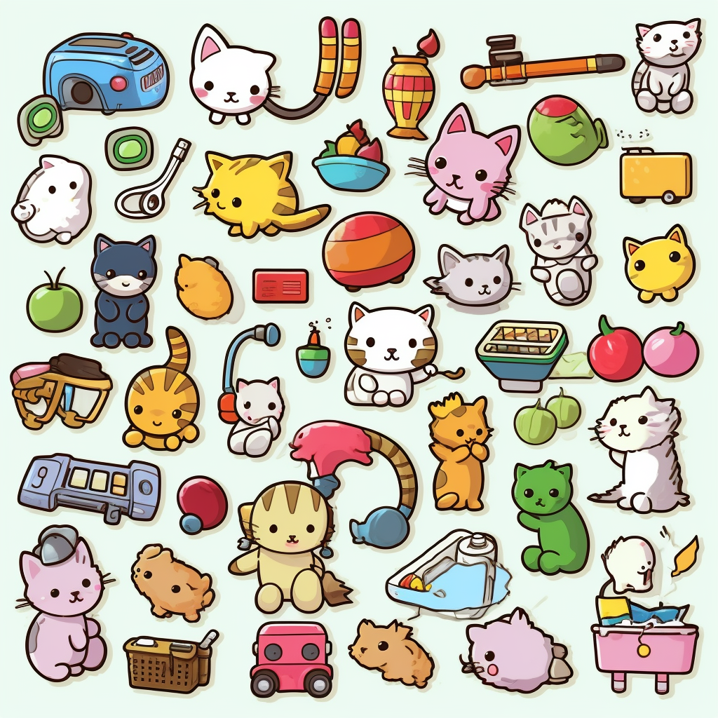 cliparts cat toy