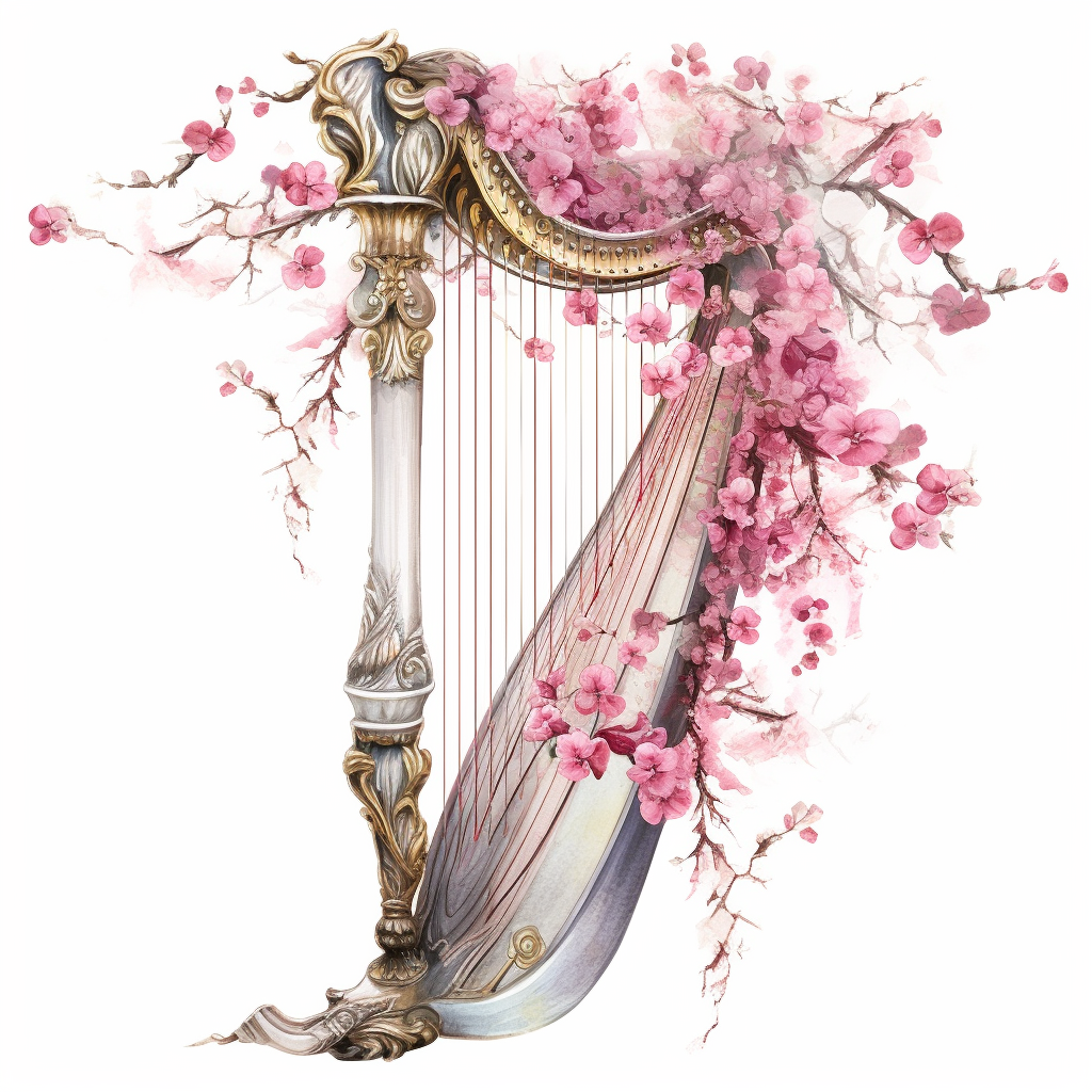harp cliparts