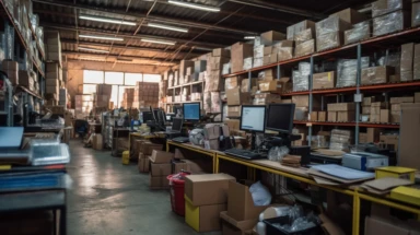 The desk in a notebook wholesale warehouse is equipped with various tools and supplies necessary for efficient work. Some of the essential items you may find on the desk include: 1. Computer: A desktop or laptop computer is essential for managing inventory, processing orders, and performing other administrative tasks related to the notebook wholesale operations. 2. Office software: Software applications like spreadsheet programs, inventory management systems, and order processing tools are used 