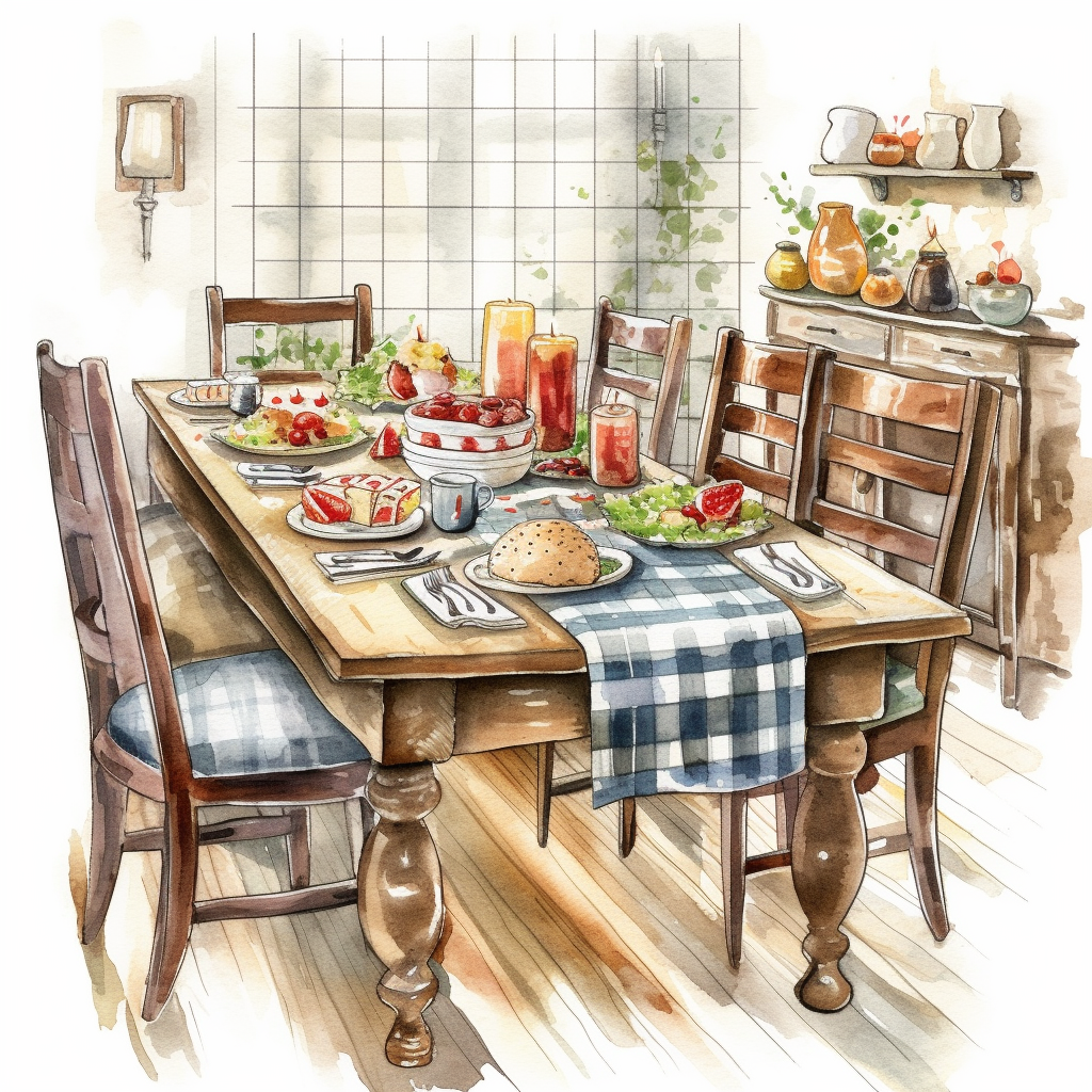 dining room cliparts