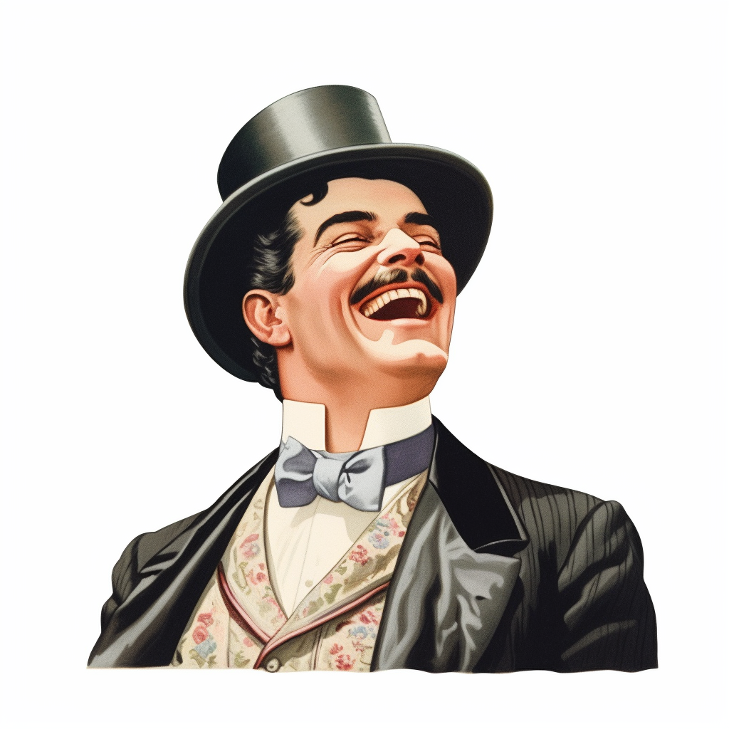 laughing man cliparts
