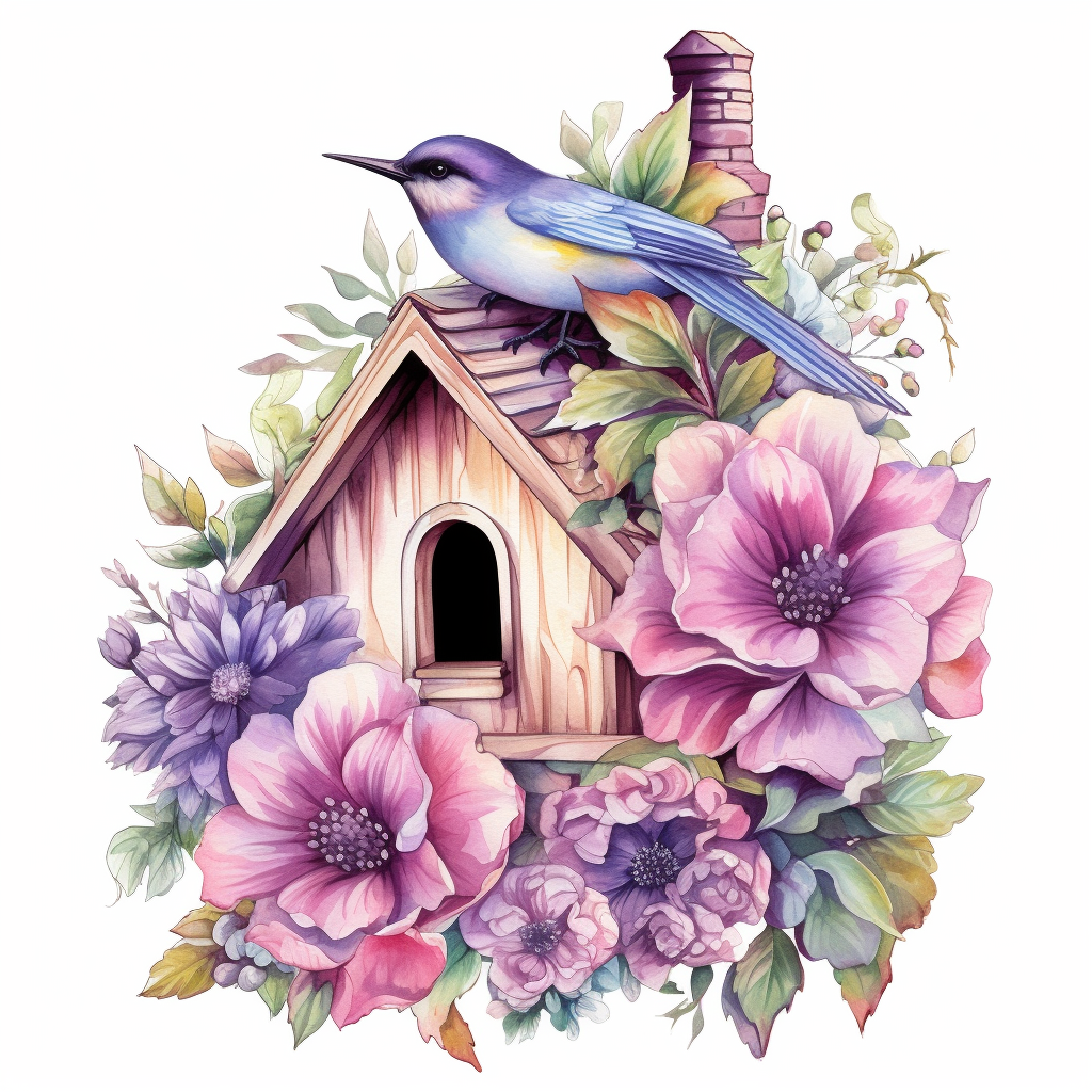 birdhouse cliparts