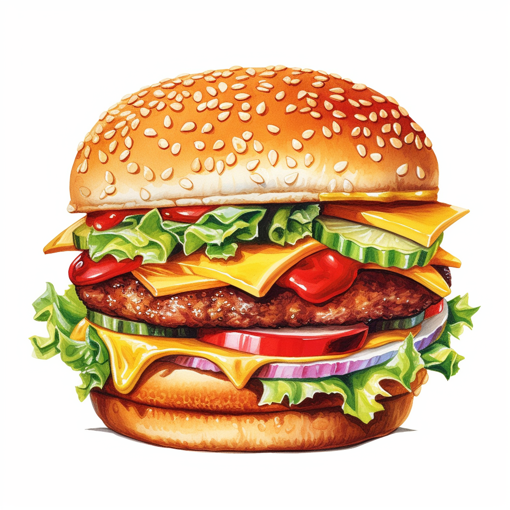 fast food clipart