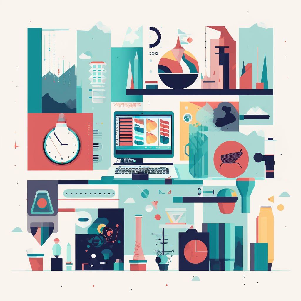 business presentation cliparts