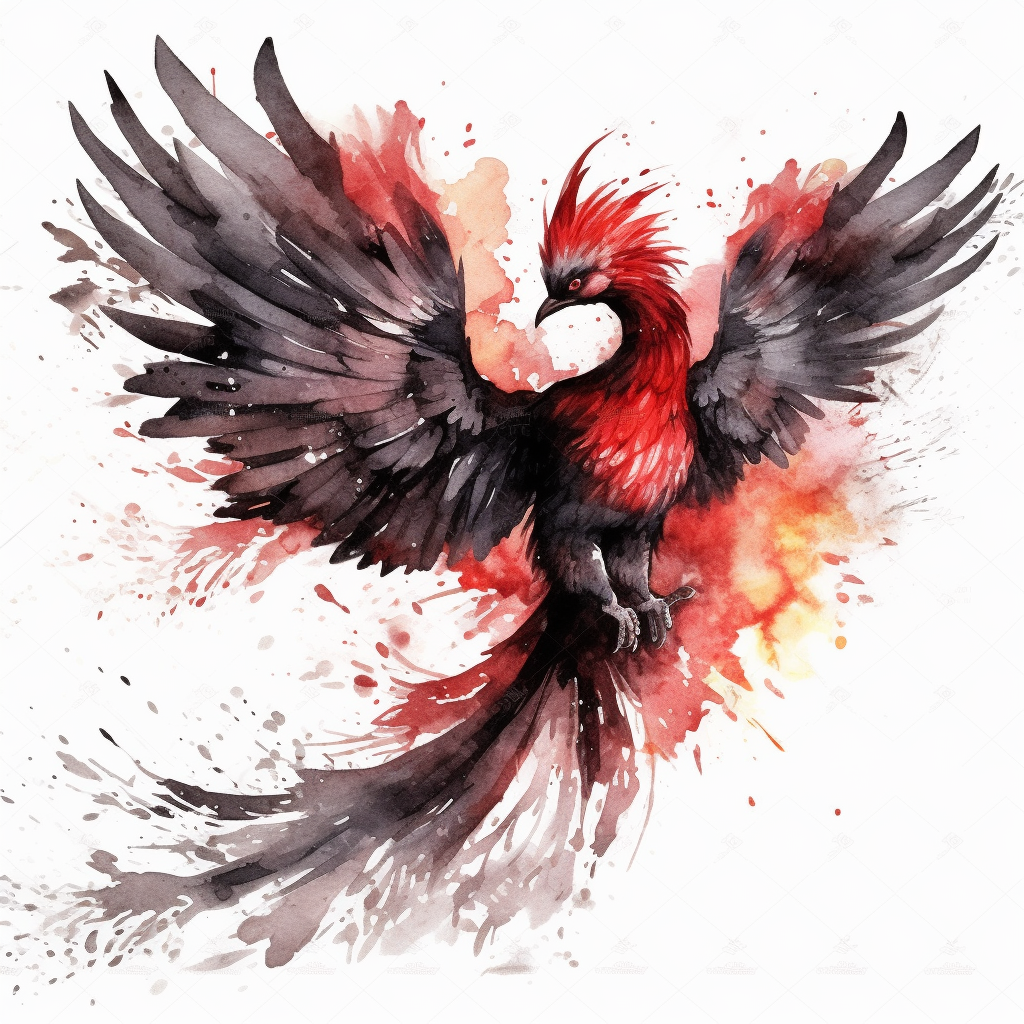 black phoenix cliparts