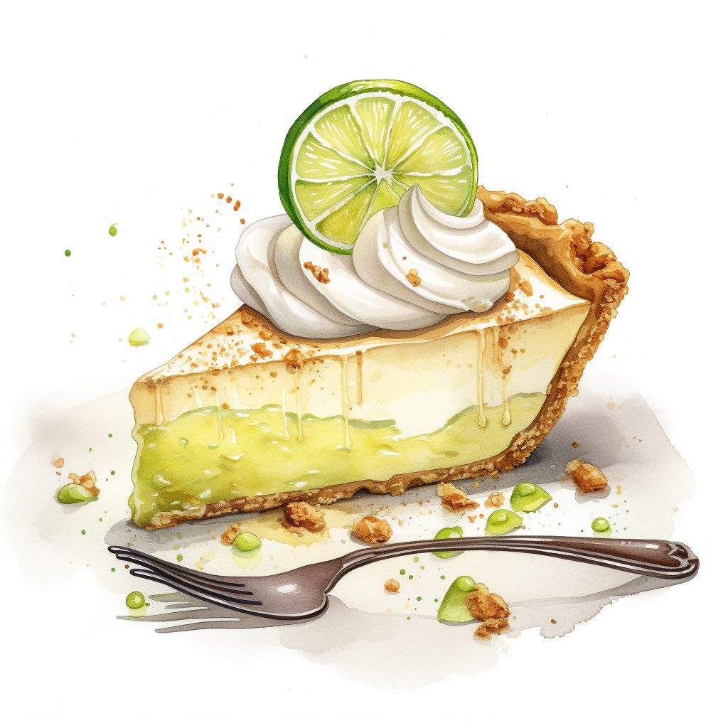 lime pie cliparts