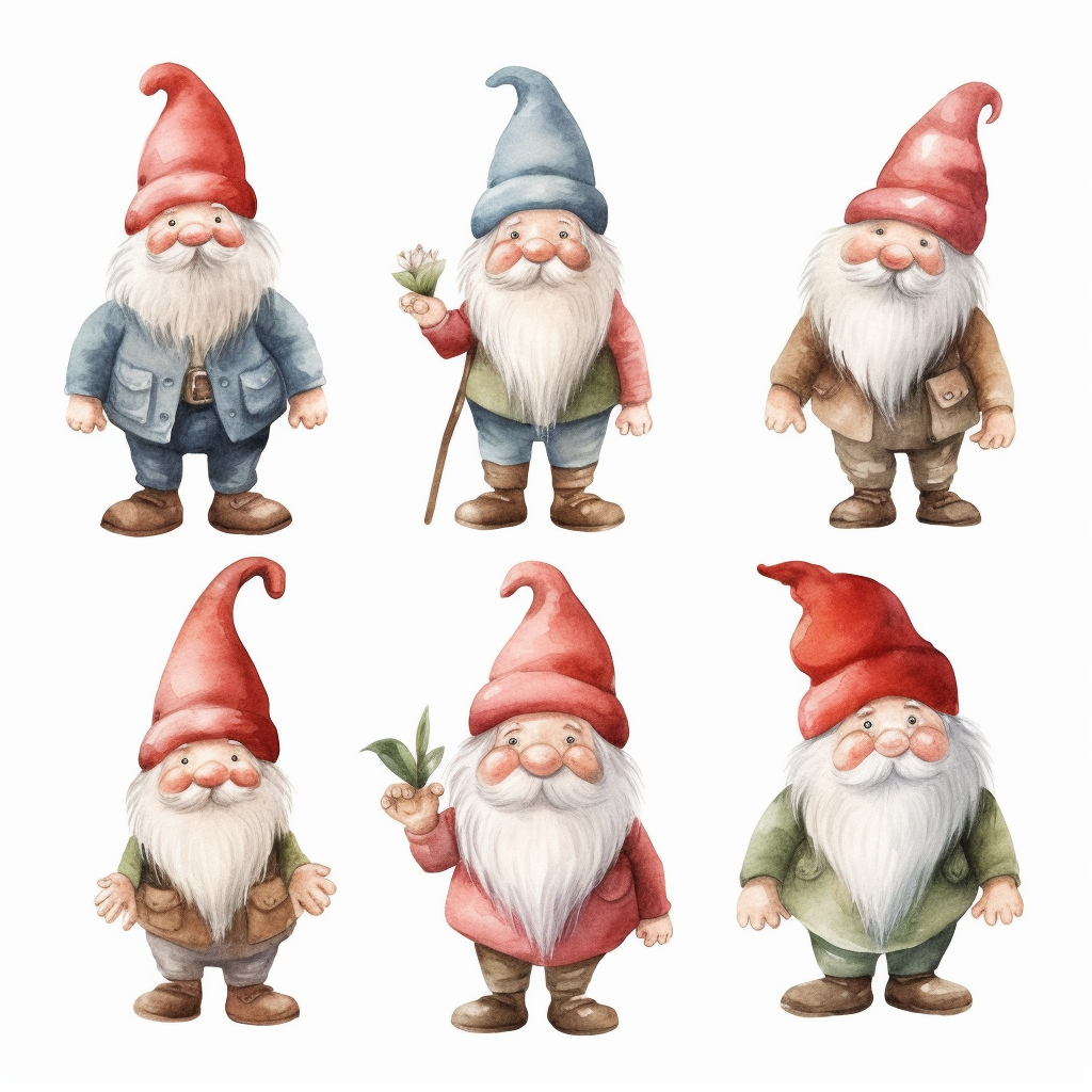 gnomes clipart