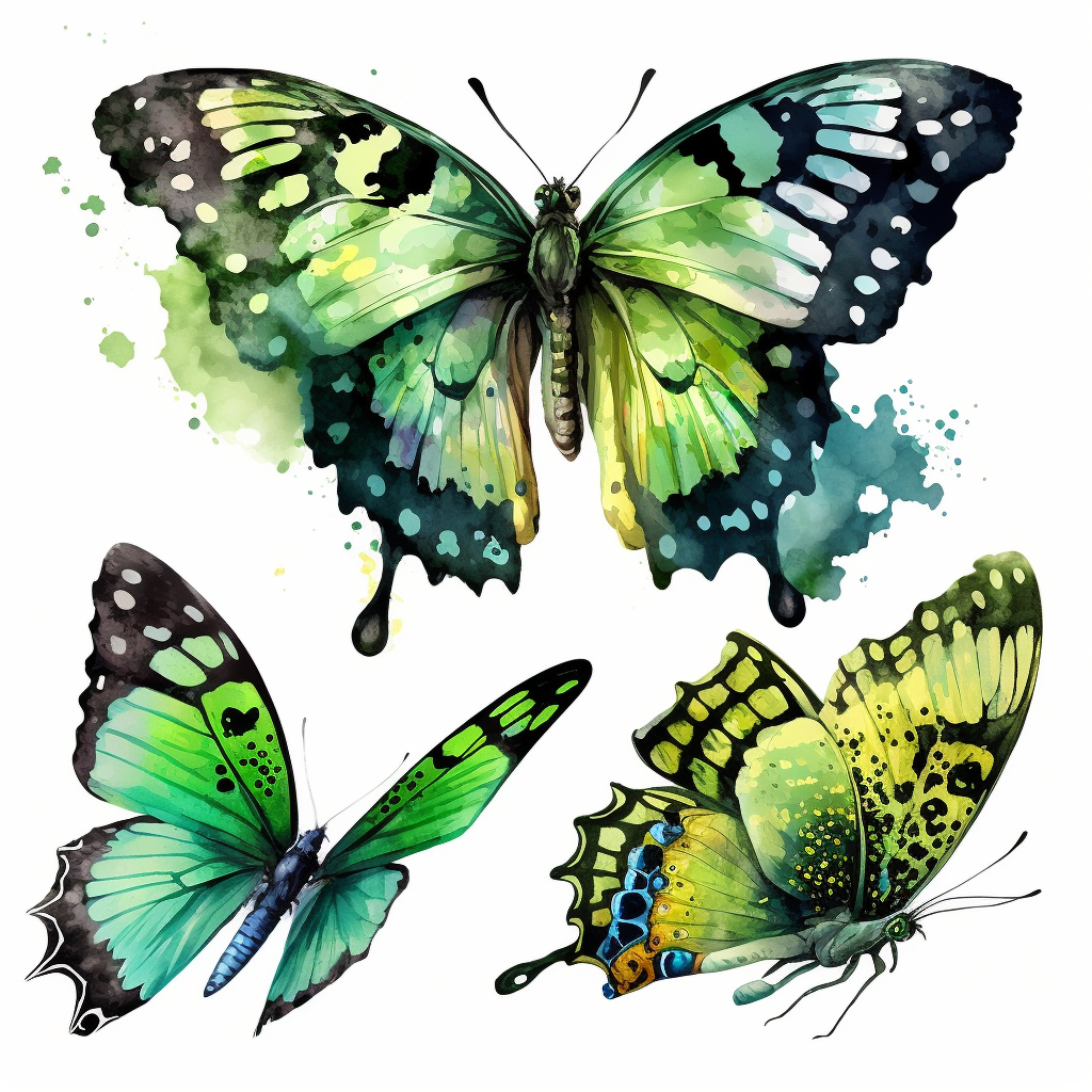butterfly outline clipart