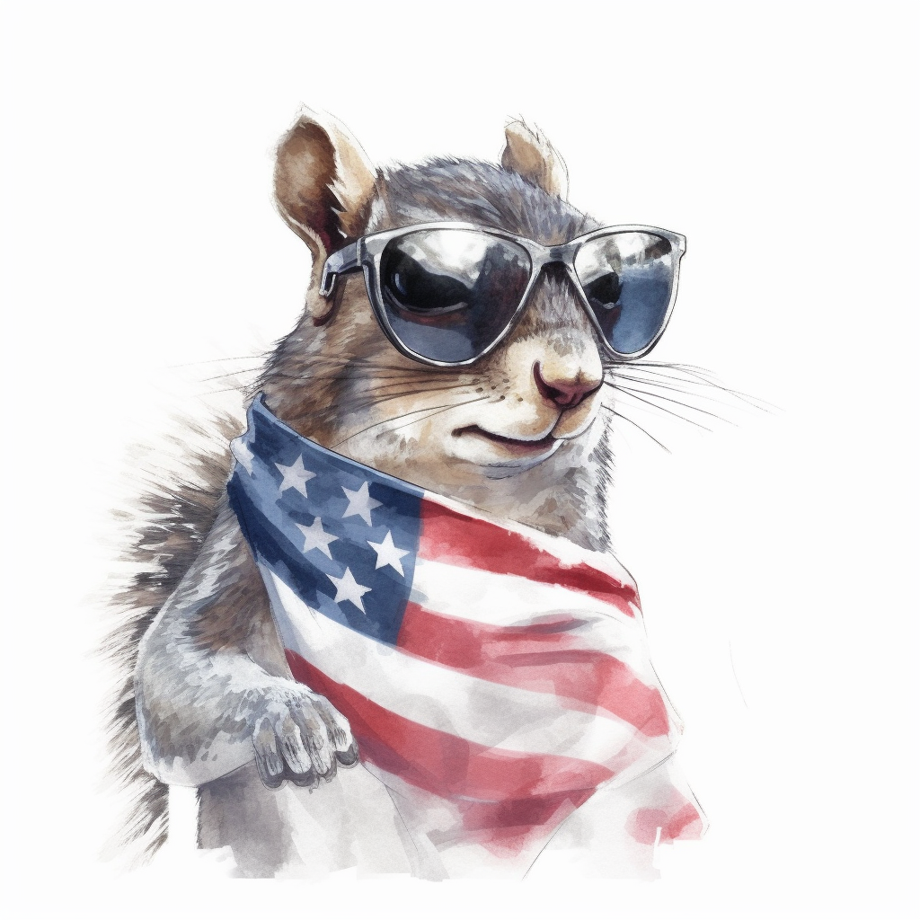 gray squirrel cliparts