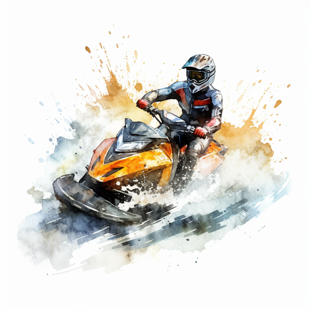 jetski cliparts
