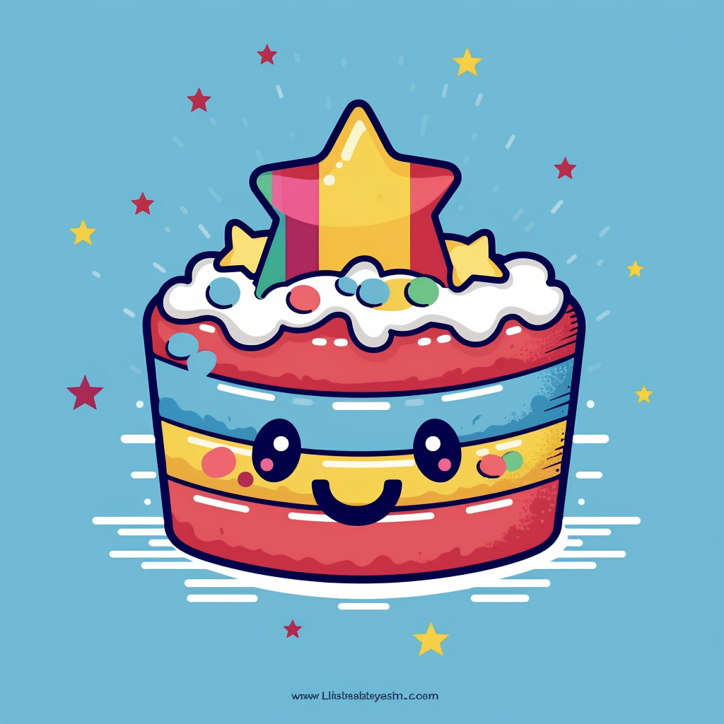 flat star cliparts