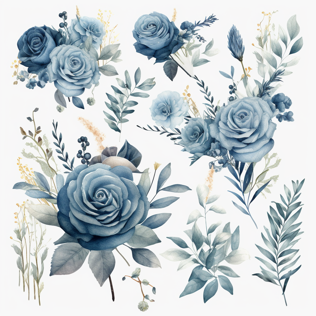 cliparts blue